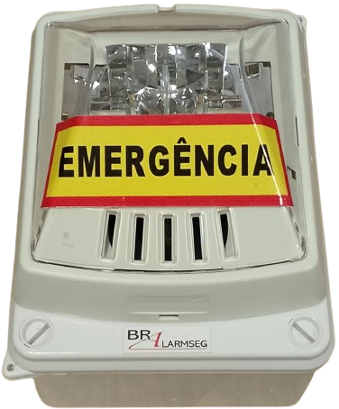 INDICADOR SONORO E VISUAL COM STROBO MULTI-CANDELAS